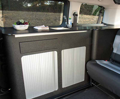 Modulo cucina Citroen Spacetourer Trip con tecnologia e impianto idrico - Nero