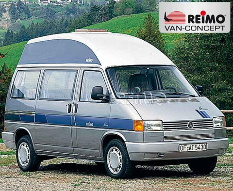 Toit surélevé T4 pour VW à empattement court Sportline, blanc