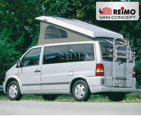 Toit de couchage superplat Mercedes Vitobis construit en 2003 - Avant haut