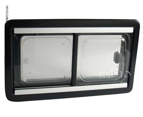 Fenêtre coulissante S4, fenêtre Dometic 600 x 350 mm gauche + droite