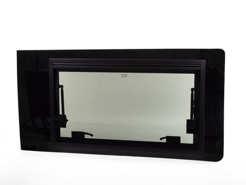 Fenêtre en verre véritable VW T6.1 / T6 / T5 (avant droite) avec fenêtre à charnière intégrée