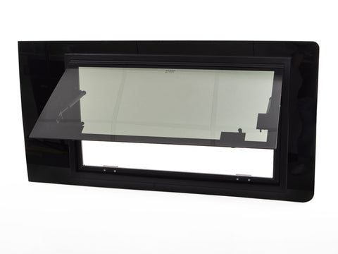 Fenêtre en verre véritable VW T6.1 / T6 / T5 (avant droite) avec fenêtre à charnière intégrée
