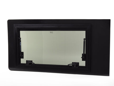 Fenêtre en verre véritable VW T6.1 / T6 / T5 (avant droite) avec fenêtre à charnière intégrée