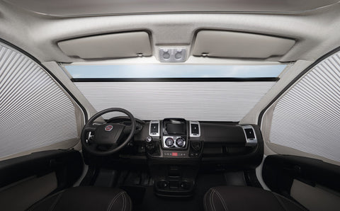 Frontscheibenrollo FP300 beige für Fiat Ducato
