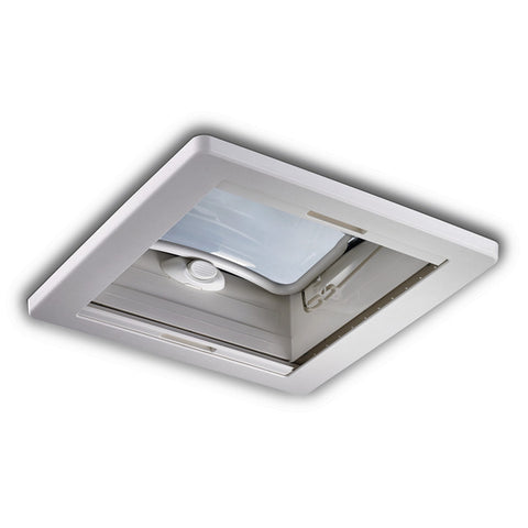 Fenêtre de toit Mini Heki Style 40x40 pour épaisseur de toit 25 - 42 mm avec ventilation forcée