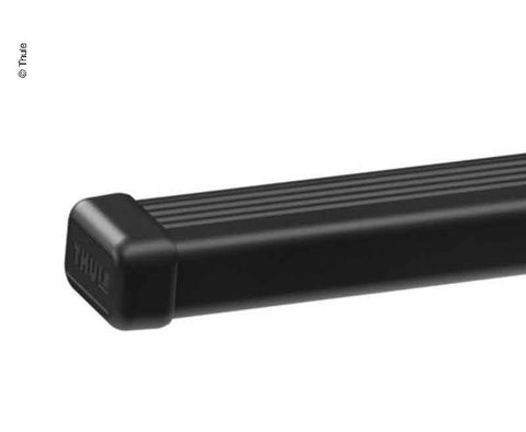 Tubes carrés traditionnels avec revêtement en plastique noir