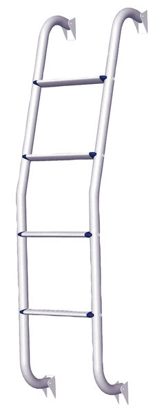 Scala in alluminio 4 gradini 126cm