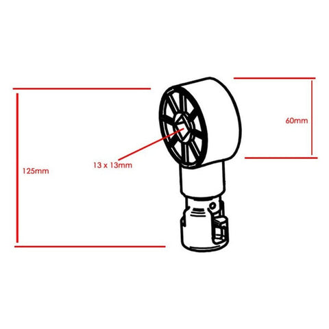 Ingranaggio manovella per Omnistor 5002 5003