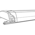 Kit de rails Thule Keder pour auvents de toit