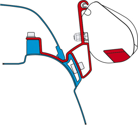 FIAMMA Adapter für F35, California