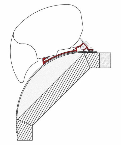 Fiamma Adapter F65 Laika Kreos ab 2005