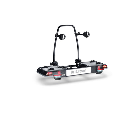 Portabici BackPower per gancio traino con spazio per 2 bici