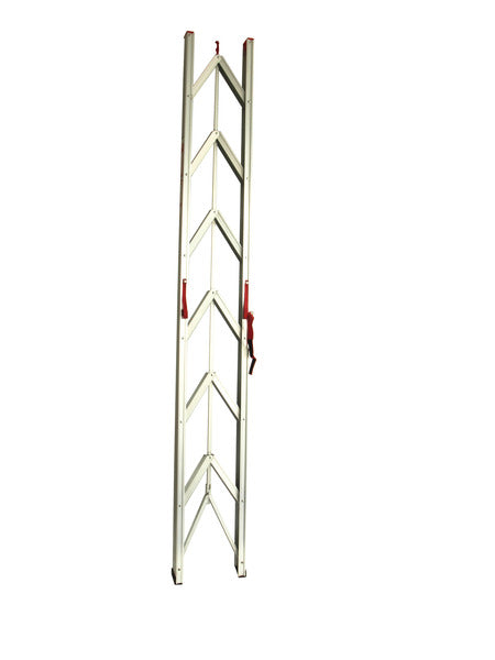 Scala pieghevole in alluminio CARBEST - lunghezza max. 2,10 metri