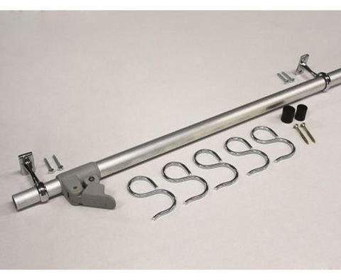 Tringle à vêtements pour garage arrière, version longue