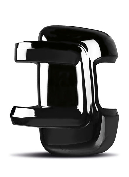 Jeu de protections de rétroviseurs Carbest noir brillant / version courte - Fiat Ducato, Citroën Jumper / Peugeot Boxer