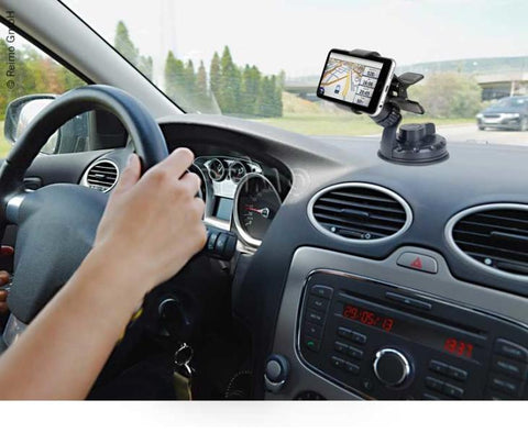 Supporto universale per navigatore e telefono cellulare Carbest