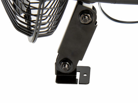 Ventilatore Carbest 12 Volt - Oscillante con supporto a morsetto