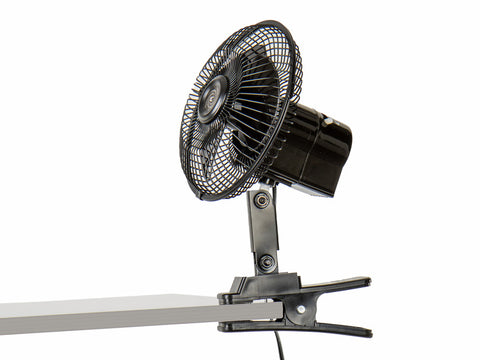 Ventilatore Carbest 12 Volt - Oscillante con supporto a morsetto