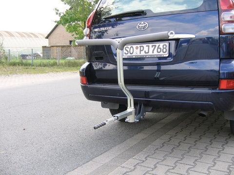 Porte-vélo électrique, porte-scooter pour attelage, charge utile 120 kg