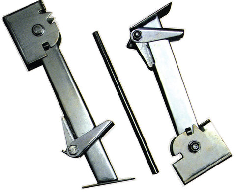 Supporto per cric per veicoli 1 coppia 39-55 cm