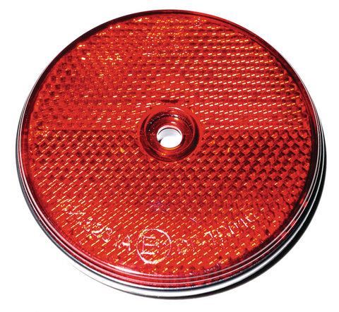 Réflecteurs ronds rouges (2 pcs.)