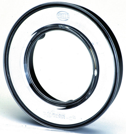 cache circulaire, Hella, chromé
