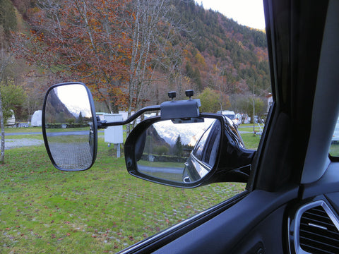 Rétroviseur universel XL pour presque tous les véhicules avec miroir réglable
