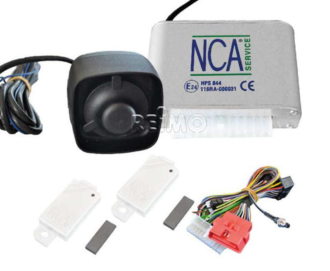 CAN BUS HPS844 avec 4x émetteurs radio, sirène, câble Renault Master 2010