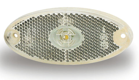 Feu de gabarit LED, 12V, 1W, transparent, IP67 arrière