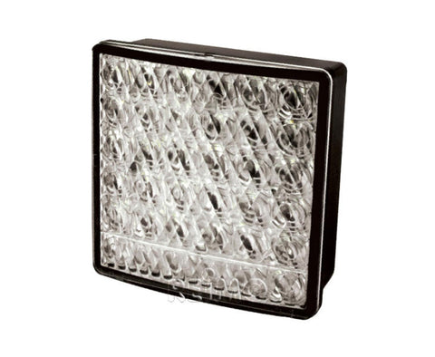 Feu clignotant LED 12V, 5W IP67 câble 500 mm transparent