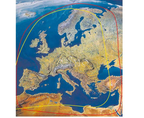 Système satellite Oyster-85 numérique CI Ø 85 cm avec récepteur