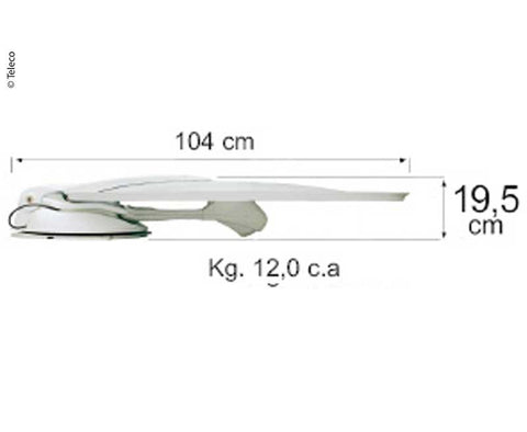 Système satellite FlatSat Skew Easy Smart 85