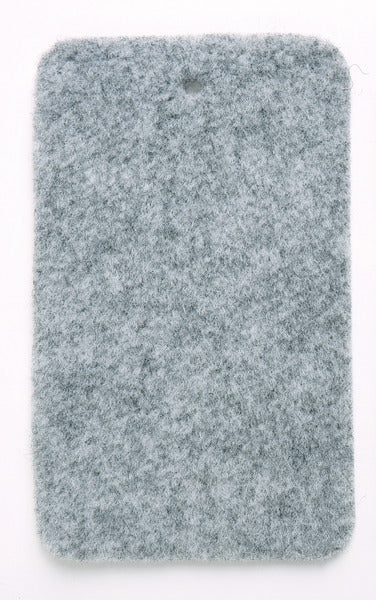 Tappeto elasticizzato X-Trem in feltro grigio argento - 2x2 m