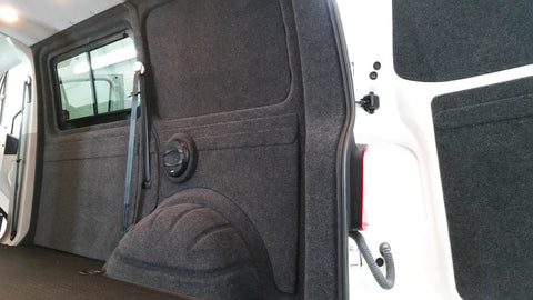 Tappeto elasticizzato X-Trem in feltro grigio scuro - 2x2 m