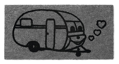 Fussmatte  »CARAVAN« 50 x 25cm, DERBY FLOCK
