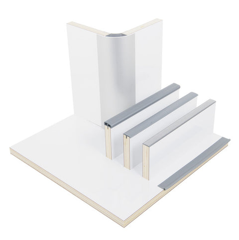 Panneau de meuble blanc brillant, HPL