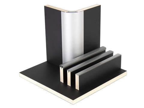 Panneau de meuble noir mat - Stratifié HPL