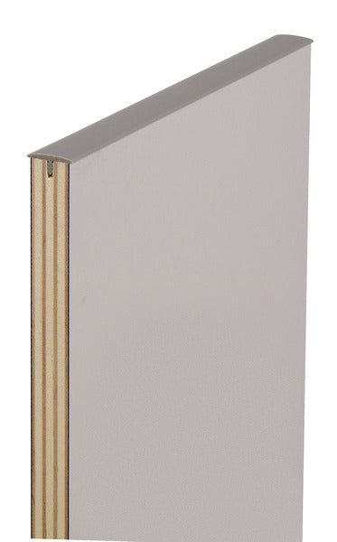 Bordure en T, couleur : gris moyen