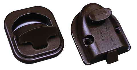 serrure de toilette, marron