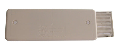 grille d'aération beige
