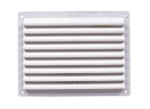 Grille de ventilation 150x200mm, blanche