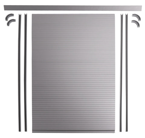Kit complet de portes roulantes Carbest - gris