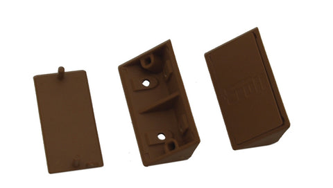 Kit de connecteurs d'angle avec capuchons de protection