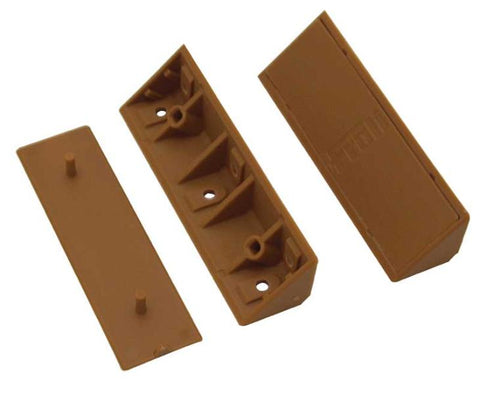 Connecteur d'angle universel avec capuchons de protection