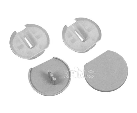 connecteur de pot en gris moyen