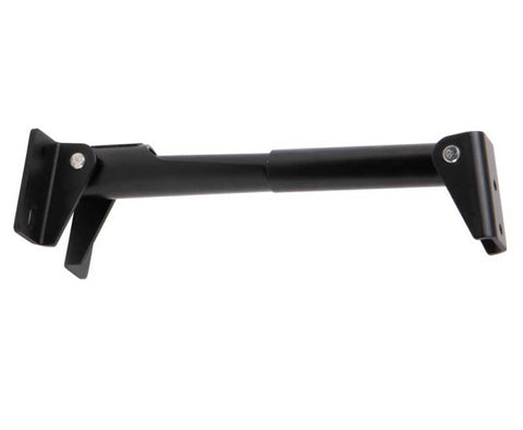 Support de table pliable longueur 402 mm, aluminium anodisé noir