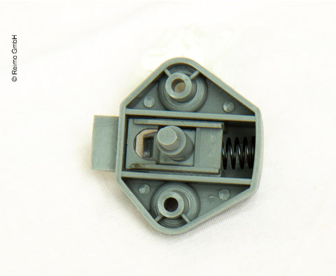 Loquet pour poignée de meuble ovale