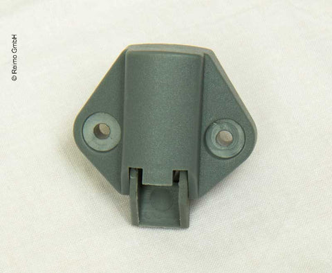 Loquet pour poignée de meuble ovale