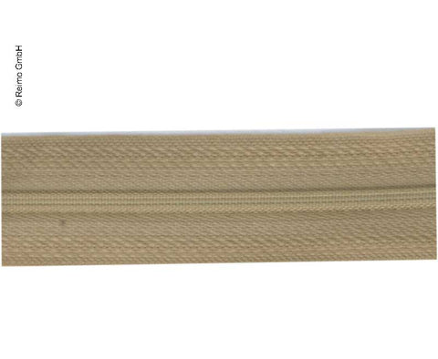 Endlos Reißverschluss als Meterware in beige, 2,5cm breit