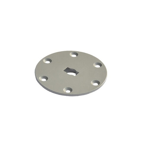 Piede per camper a sgancio rapido grigio, Ø=245mm, H:15mm